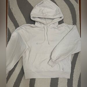 TNA boyfriend white Hoodie with Drawstring size 1